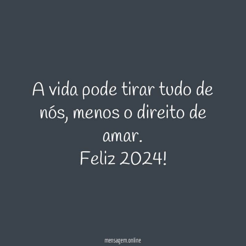 A vida pode tirar tudo de nós