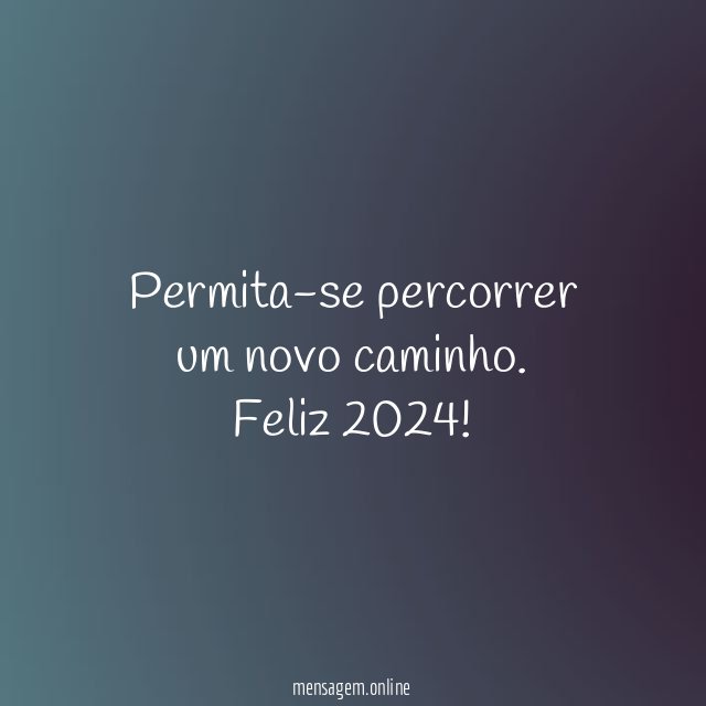 Permita-se percorrer um novo caminho