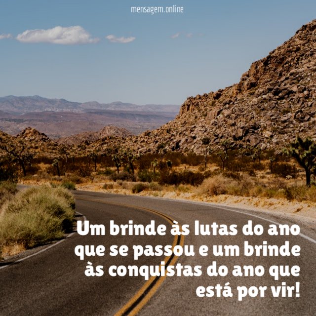 Um brinde às lutas do ano que se