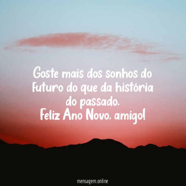 Goste mais dos sonhos do futuro do que