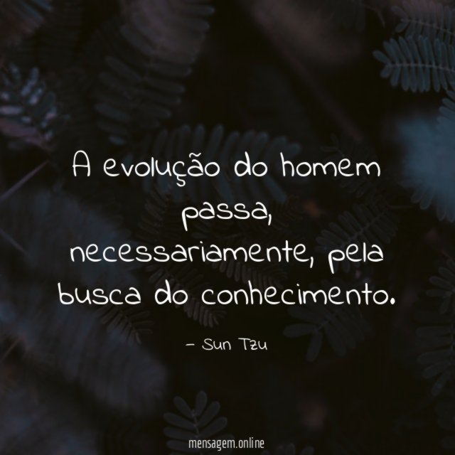 A evolução do homem passa