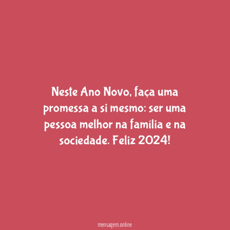Neste Ano Novo