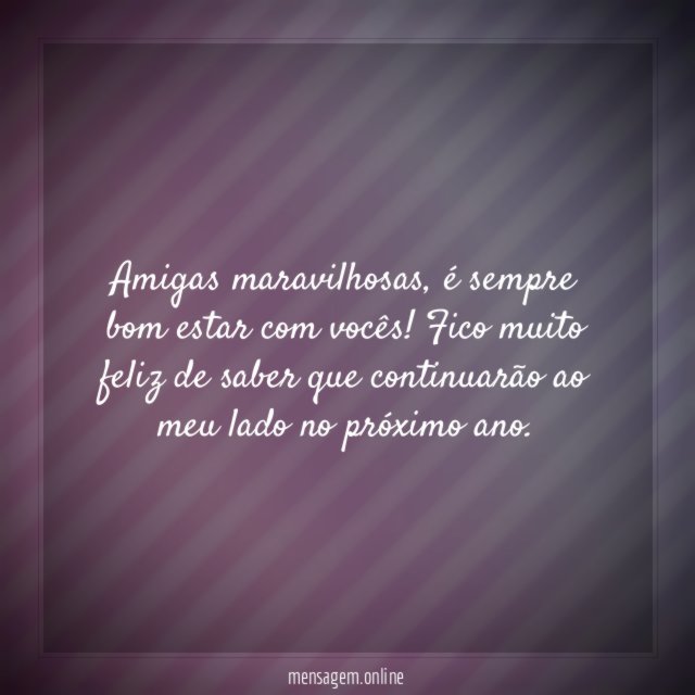 Amigas maravilhosas