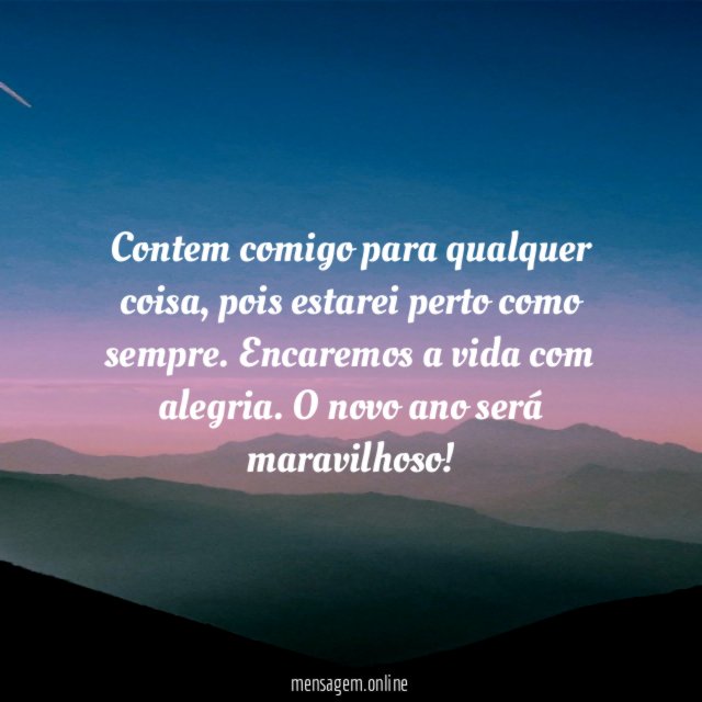 Contem comigo para qualquer coisa