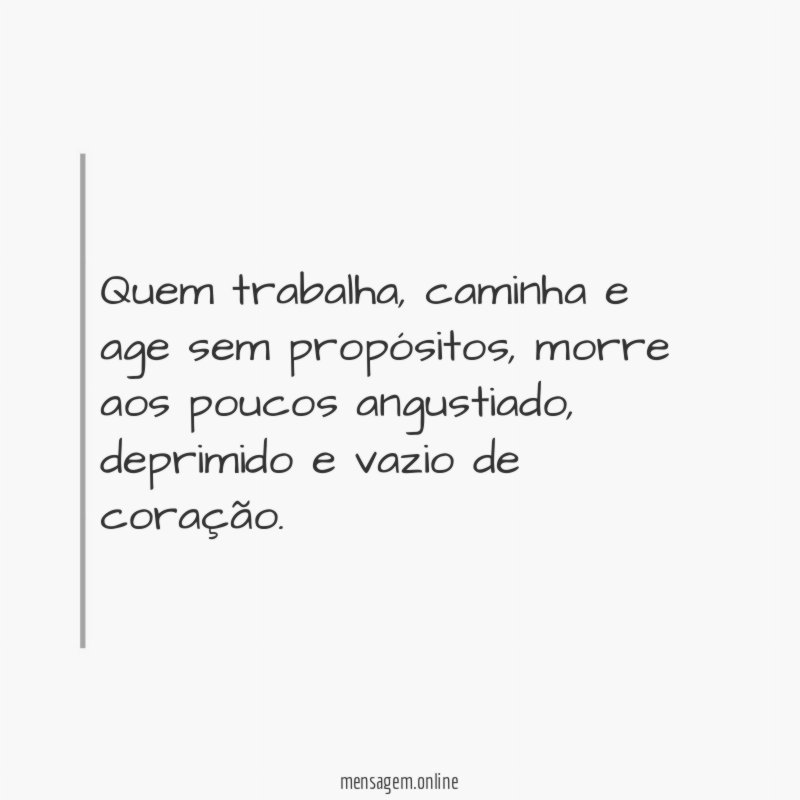 Quem trabalha