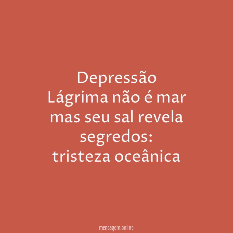 Depressão