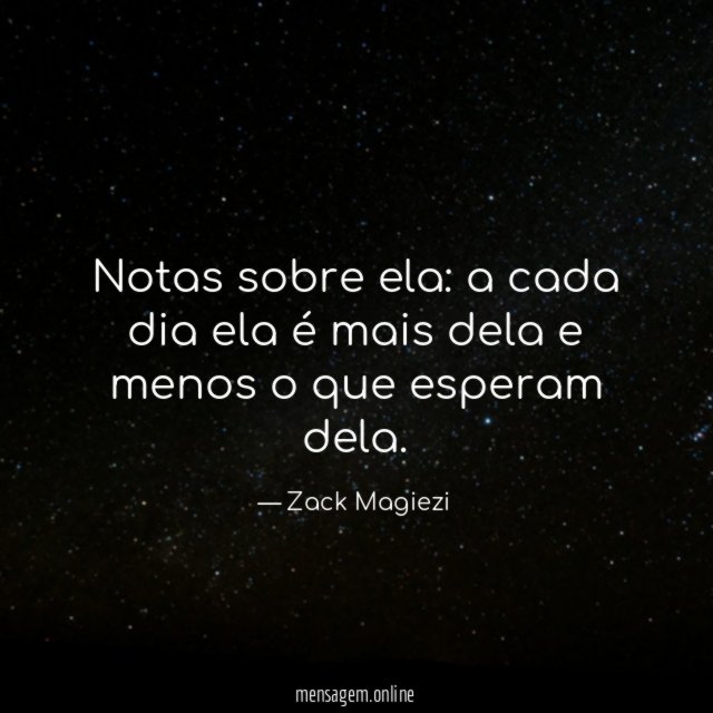 Notas sobre ela
