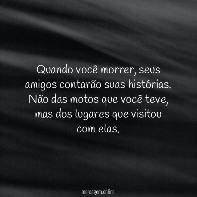 Quando você morrer