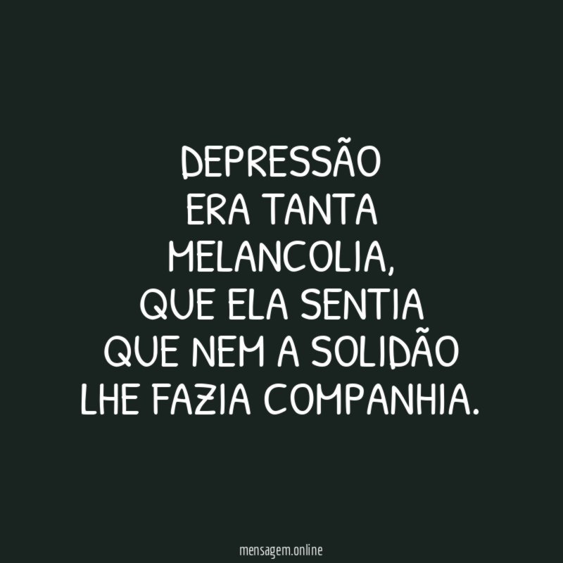 DEPRESSÃO