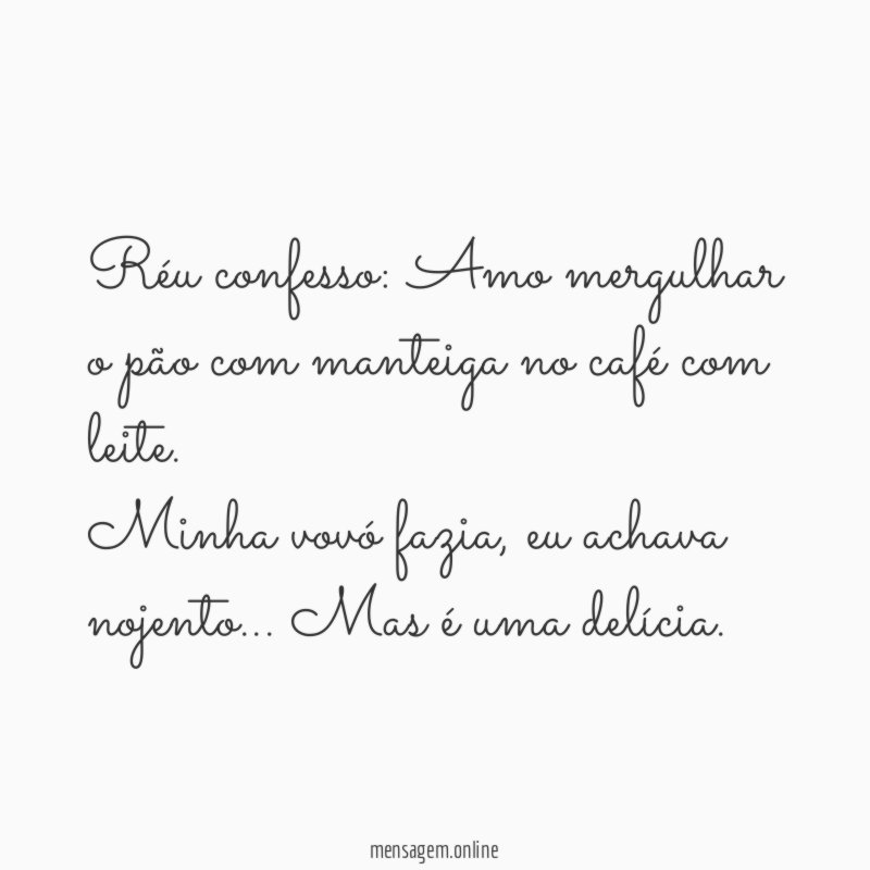Réu confesso