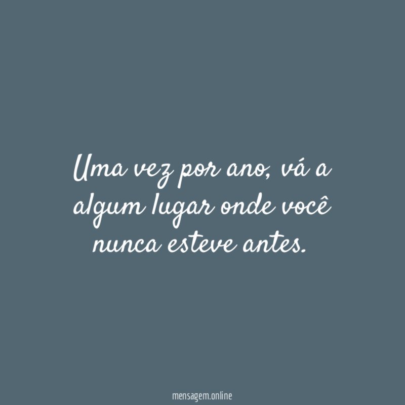 Uma vez por ano
