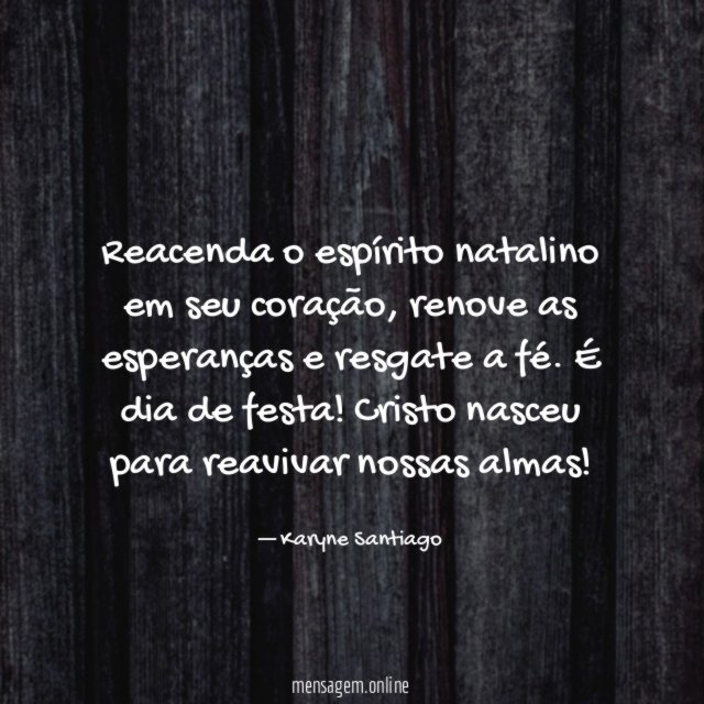 Reacenda o espírito natalino em seu coração