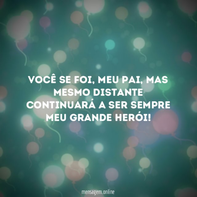 Você se foi