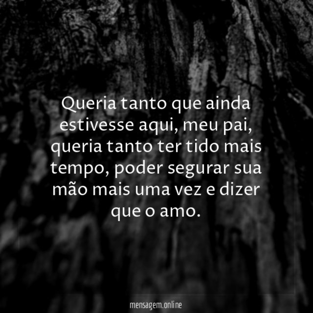 Queria tanto que ainda estivesse aqui