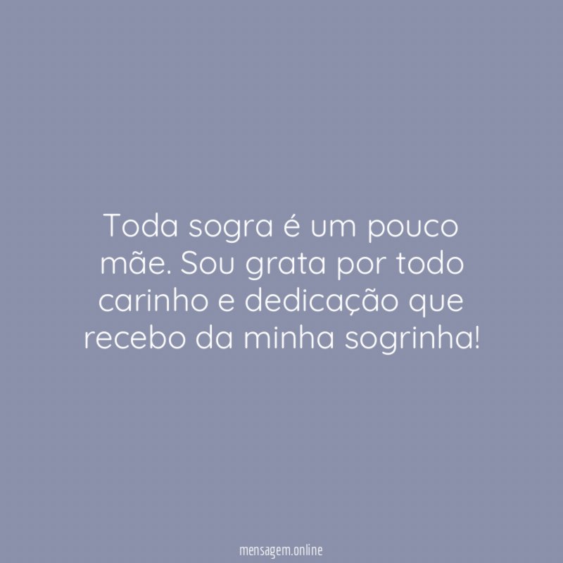 Toda sogra é um pouco mãe