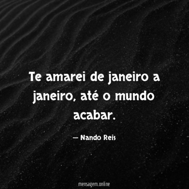 Te amarei de janeiro a janeiro