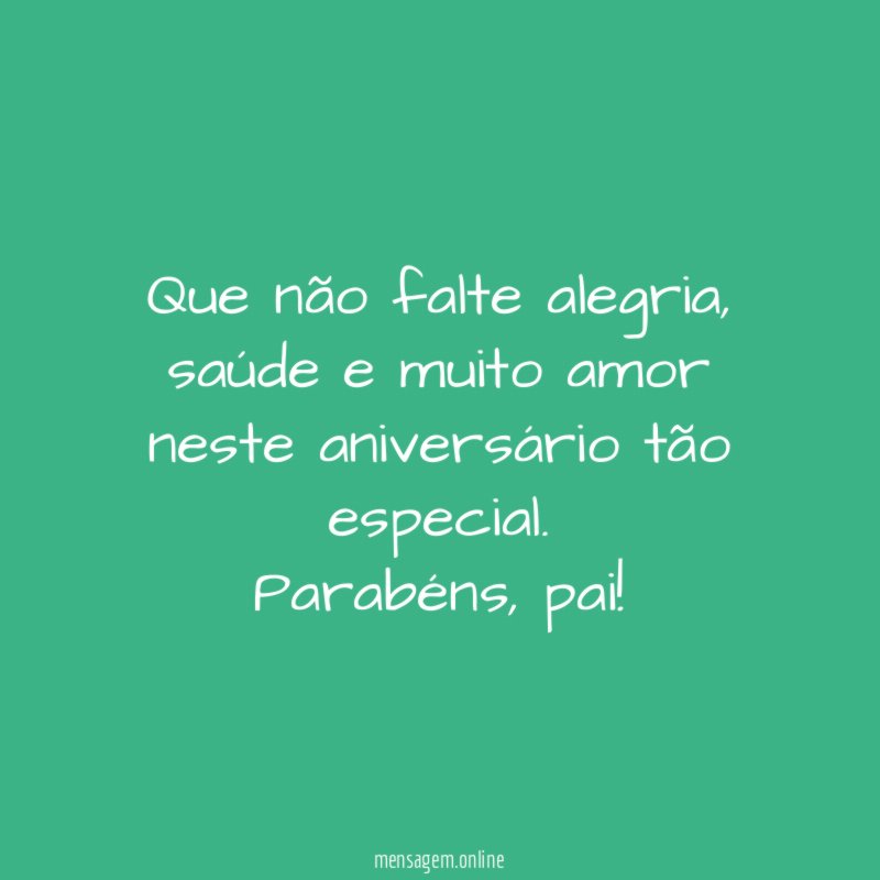 Que não falte alegria