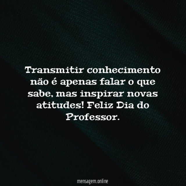 Transmitir conhecimento