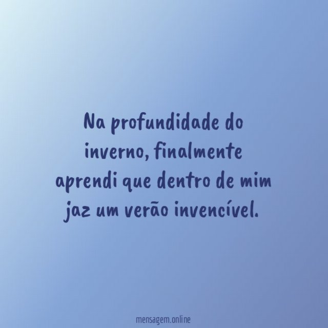 Finalmente aprendi