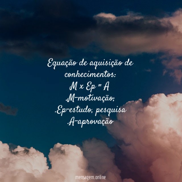 Equação de aquisição de conhecimentos
