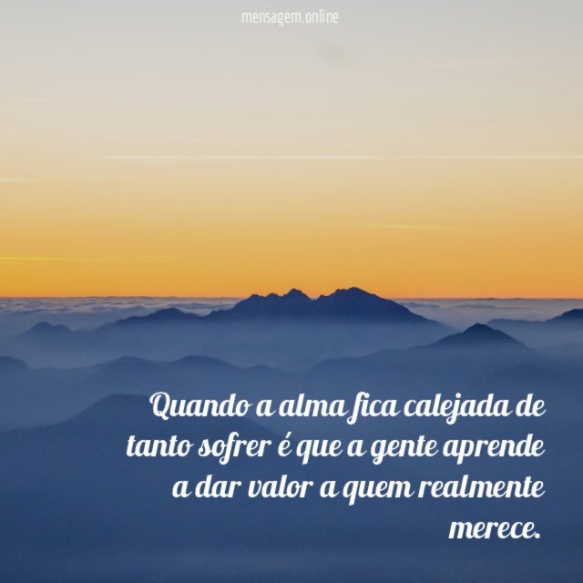 Quando a alma