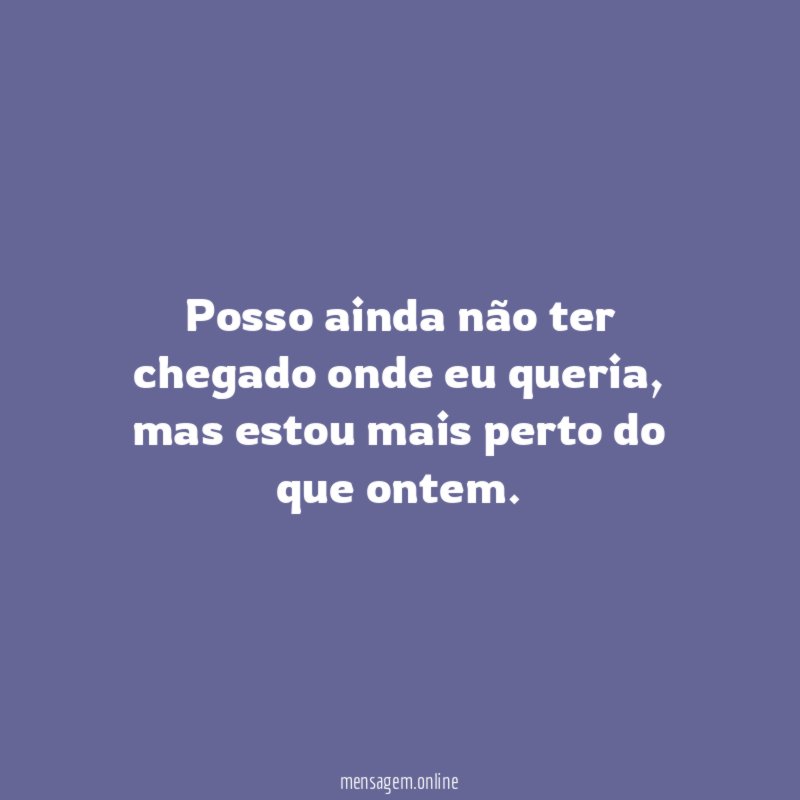 Desistir nunca