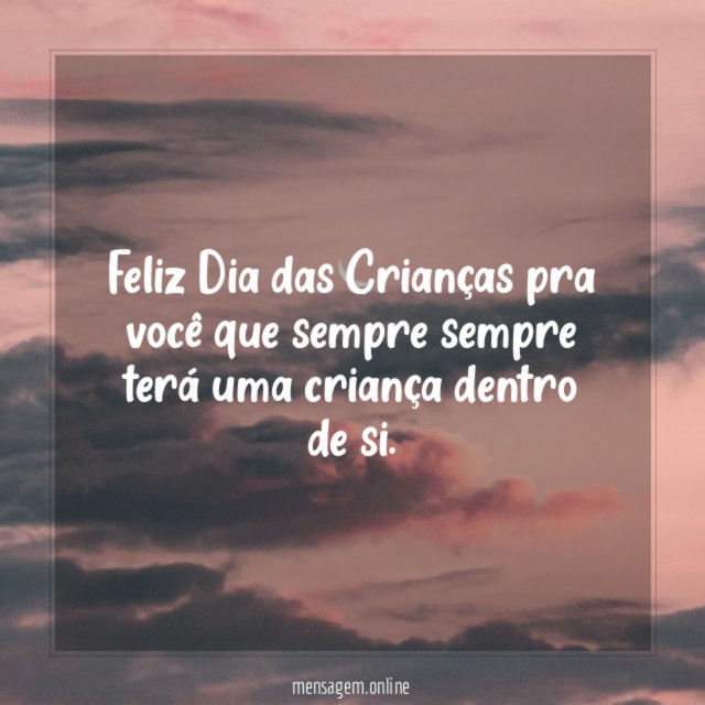 Criança dentro de si