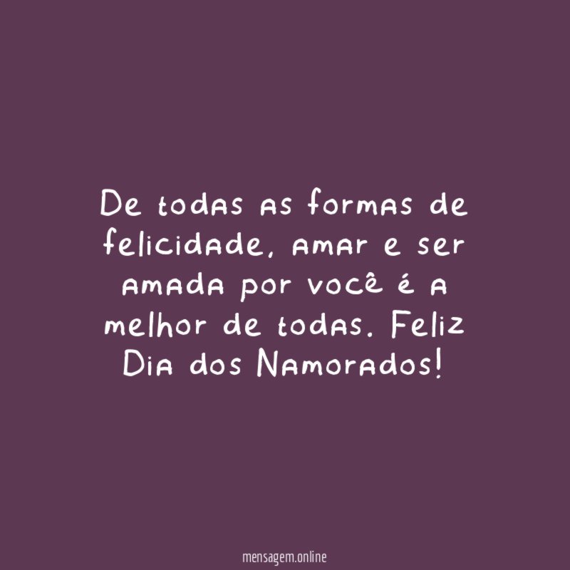 A melhor felicidade