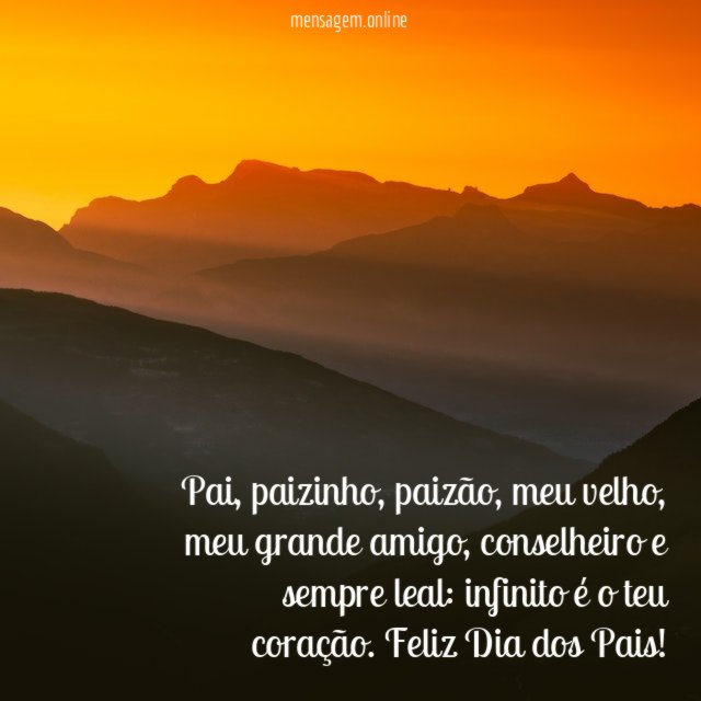 Pai, paizinho, paizão