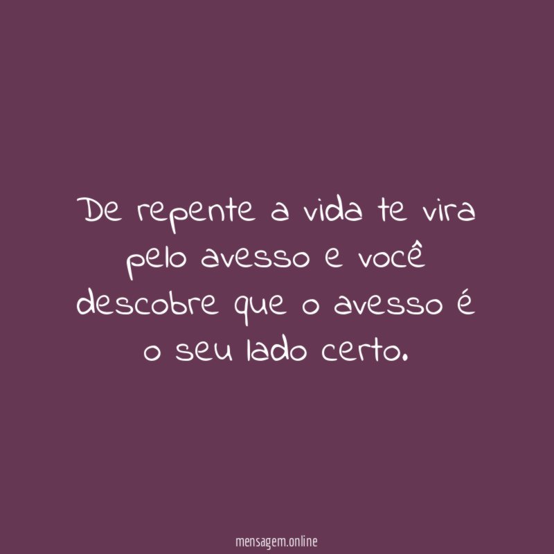 O avesso