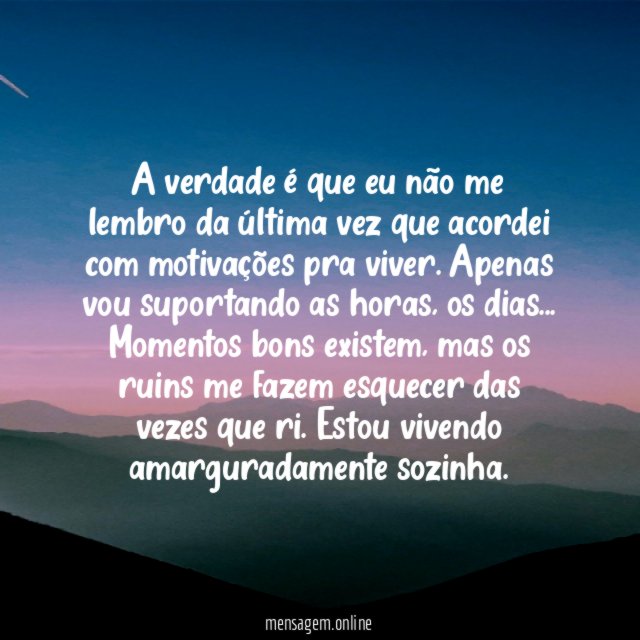 A verdade é que eu não me lembro
