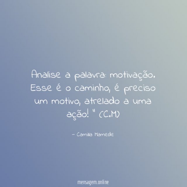 Analise a palavra