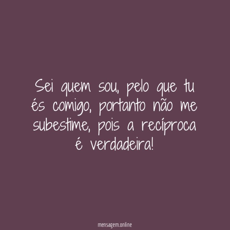 Sei quem sou