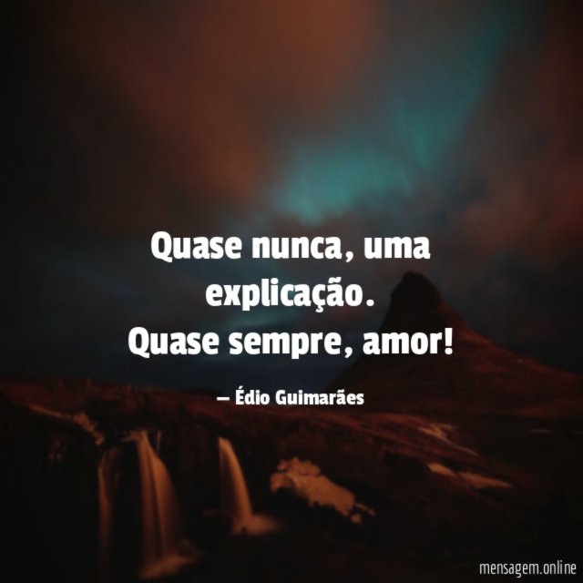 Quase nunca
