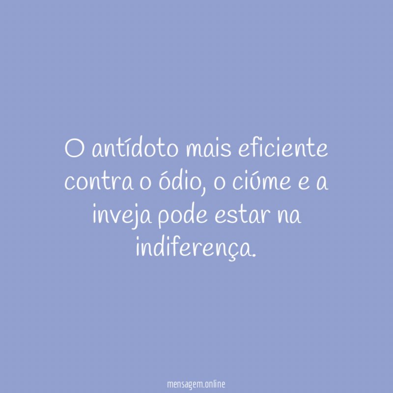 O antídoto mais eficiente contra o ódio