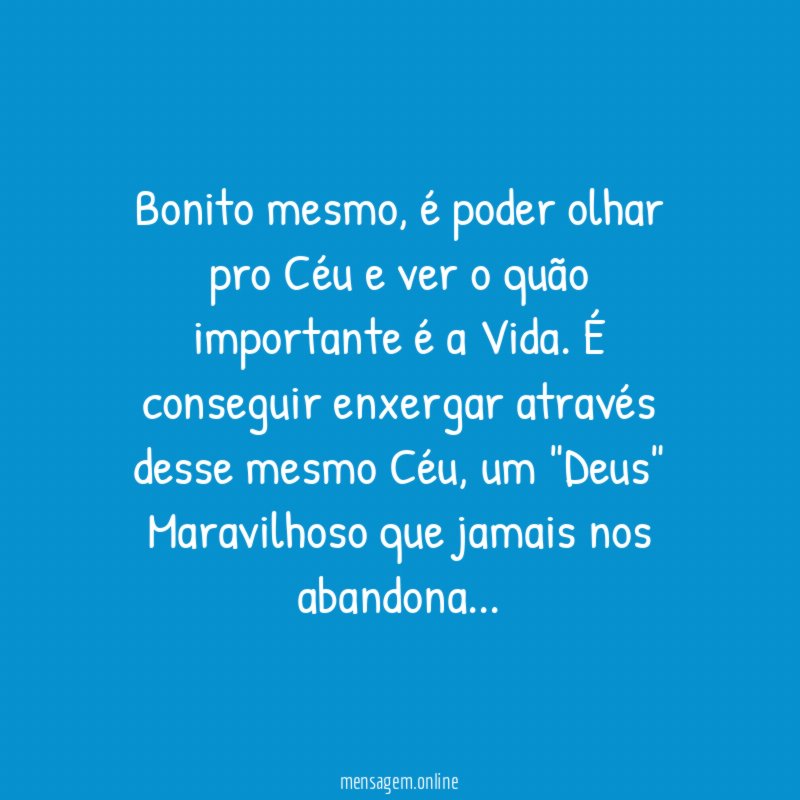 Bonito mesmo