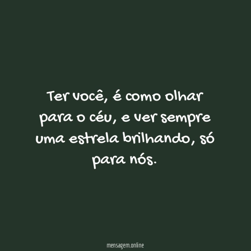 Ter você