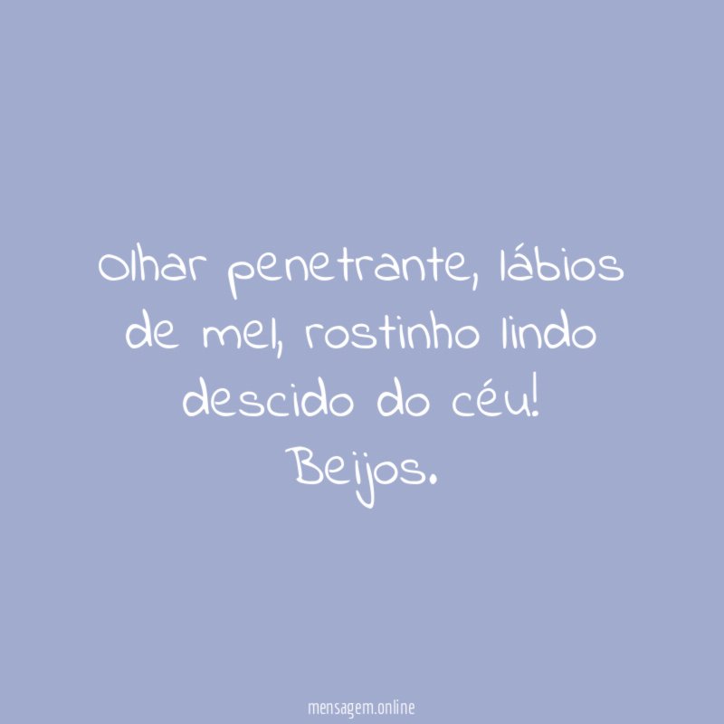 Olhar penetrante