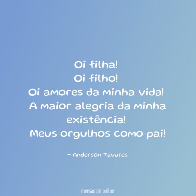 Oi filha