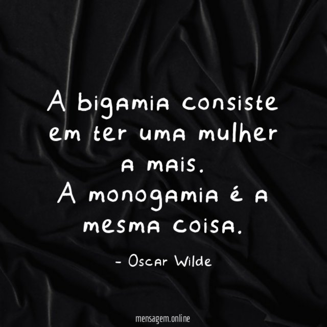 A bigamia consiste em ter uma mulher a mais