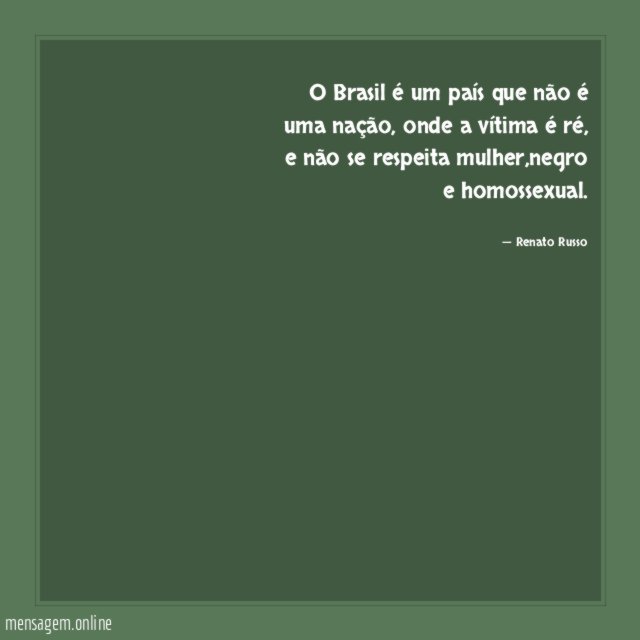 O Brasil é um país que não é uma nação