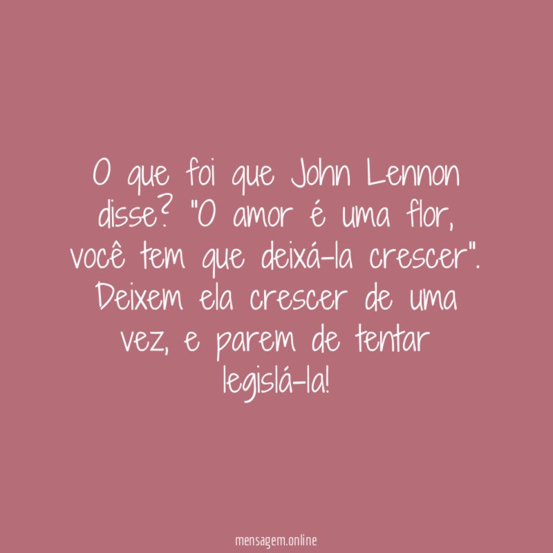 O que foi que John Lennon disse
