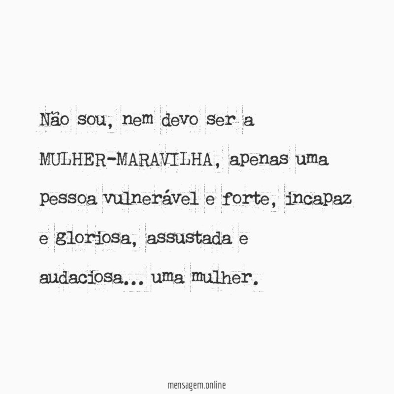Não sou