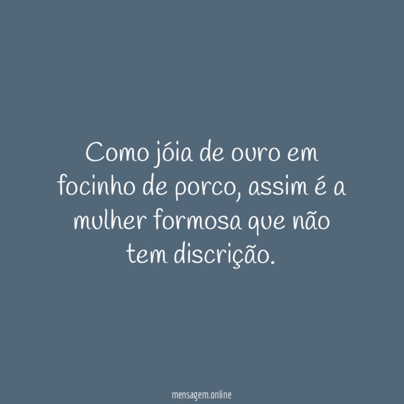 Como jóia de ouro em focinho de porco