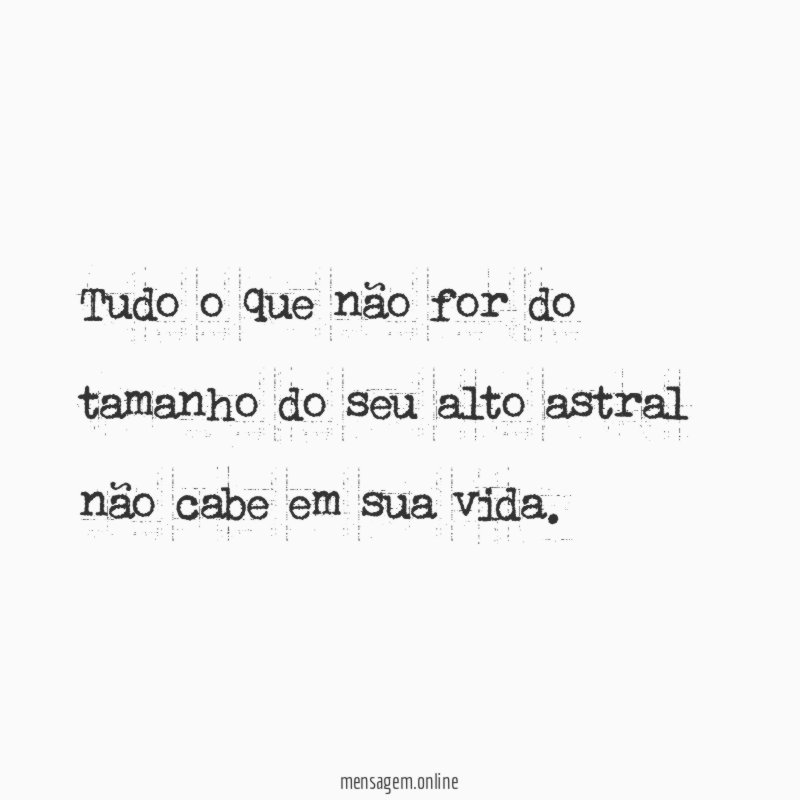 Tudo o que não for do tamanho do