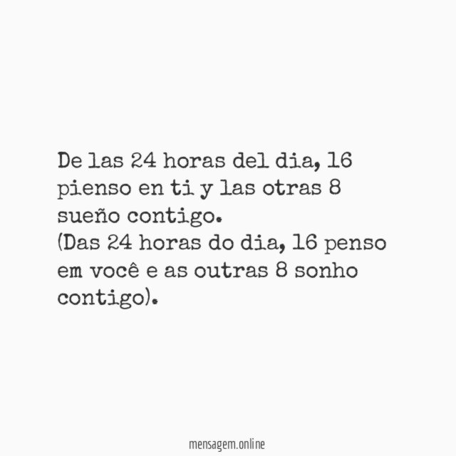 De las 24 horas del dia
