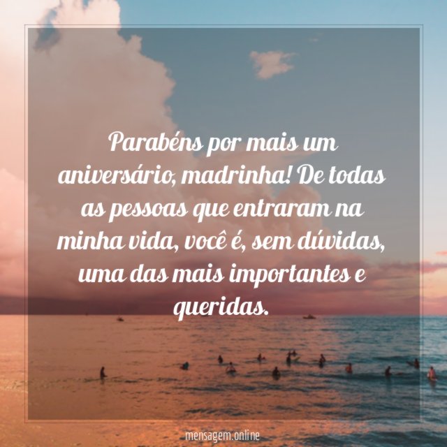 Parabéns por mais um aniversário