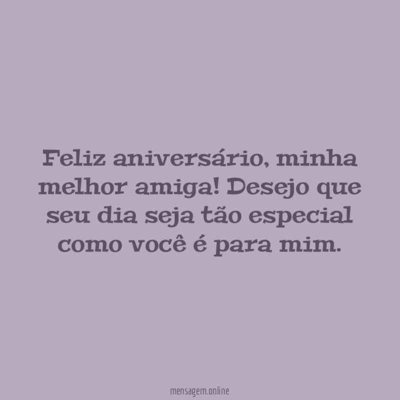 Feliz aniversário