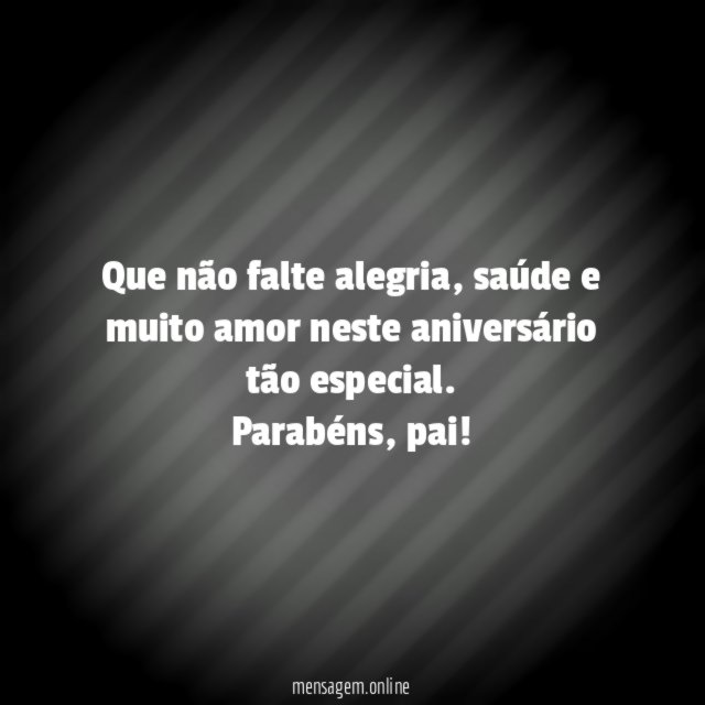 Que não falte alegria