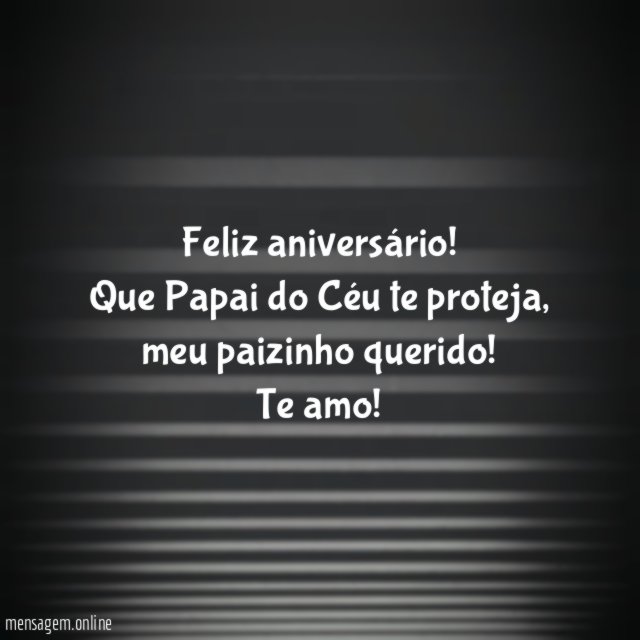 Feliz aniversário